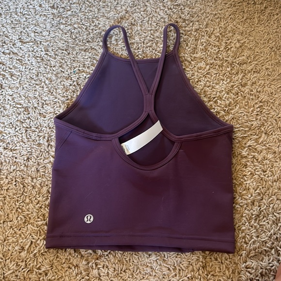 Lululemon Wunder Train High Neck Cross-Back Tank - Picture 2 of 2